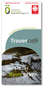 hospitzhilfe Siegen Trauercafe Flyer