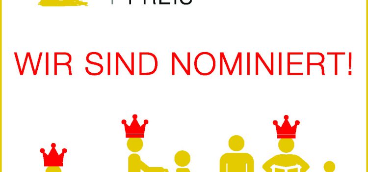 Hörst du mich? wurde nominiert für den Engagementpreis