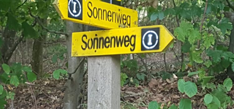 Trauerwanderung Männer