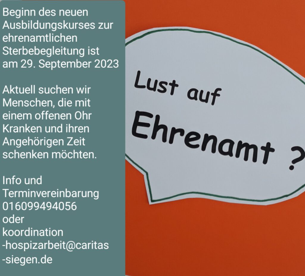 Ausbildung Ehrenamt