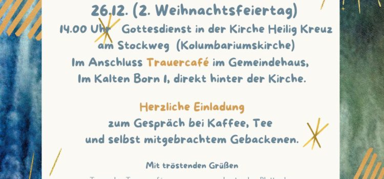 …stille Nacht, heilige Nacht