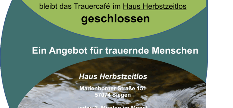 Trauercafè macht Sommerpause ⛱️ Trauercafè macht Sommerpause ⛱️