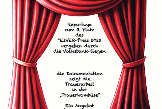 Die Trauerkombüse erhielt den 3, Platz beim „EIVER-PREIS“2025 Die Trauerkombüse erhielt den 3, Platz beim „EIVER-PREIS“2025